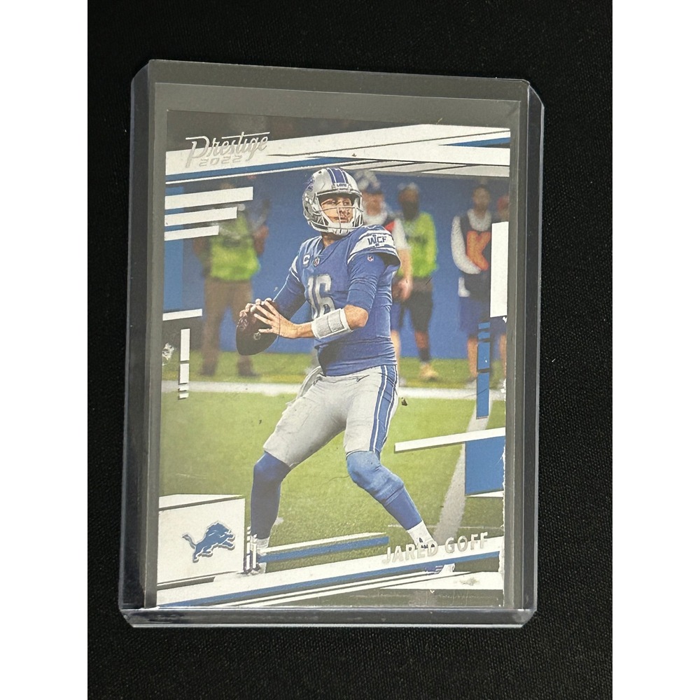 2022 Prestige Jared Goff‎ Detroit Lions Football Card